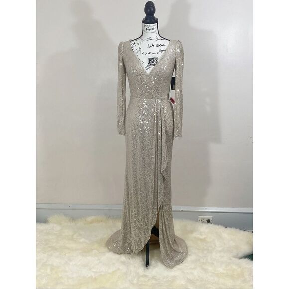 Mac Duggal Sequin Evening Gown size 2 - Picture 6 of 15